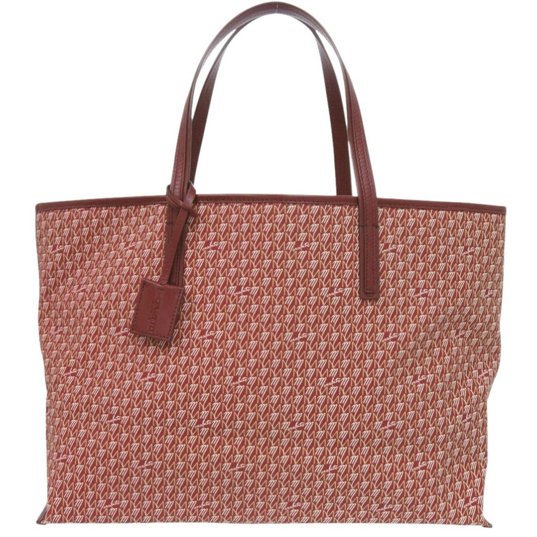 Morabito Autograph Tote GM Cotton/Calf Leather Red Bag 0516 MORABITO: --- Catalog ---Category: SizeSize (HxWxD): 28.5cm x 40cm x 17cm / 11.22'' x 15.74'' x 6.69''Category: DesignType: Tote bagColor: Red colorGender: WomenMaterial: Cotton , Leather Leather/Fur Type: Calf