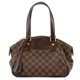 Louis Vuitton Damier Ebene Verona PM Handbag N41117, 2-way Shoulder Bag