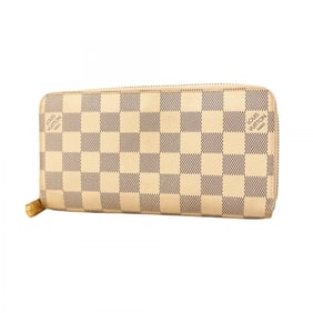 Louis Vuitton Damier Azur Zippy Wallet N60019 White Men's and Women's