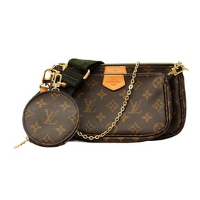 Louis Vuitton Monogram Multipochette Accessoires Shoulder Bag M44813 Brown Khaki Women's