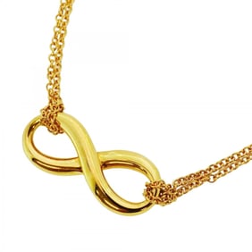 Tiffany Infinity Necklace in 18K Yellow Gold for Women