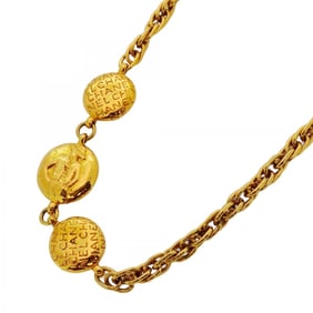 Chanel Mademoiselle necklace in GP-plated gold for women