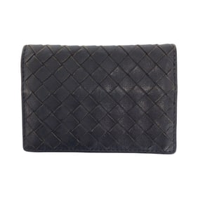 BOTTEGA VENETA Intrecciato Leather Card Case/Pass Case for Men