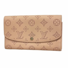 Louis Vuitton Mahina Portefeuille Iris Long Wallet M60145 Magnolia Women's