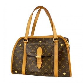 Louis Vuitton Monogram Sac Baxter PM Pet Bag M42027 Brown Men's and Women's