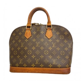 Louis Vuitton Monogram Alma Handbag M51130 Brown Women's