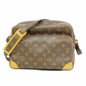 Louis Vuitton Monogram Nile Shoulder Bag M45244 Brown Women's