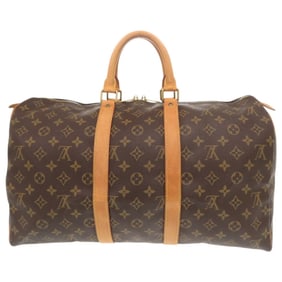 Louis Vuitton Keepall 45 Monogram M41428 Brown Boston Bag 1361 LOUIS VUITTON