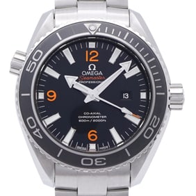 Omega Seamaster Planet Ocean 232.30.38.20.01.002 Automatic Watch Stainless Steel Black Dial 0965