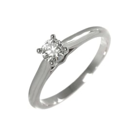 Cartier Solitaire Ring with 0.23ct Diamond, F/VS1/EX #47, Platinum