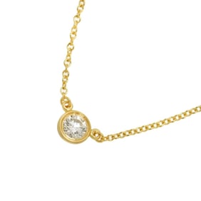 Tiffany & Co. By the Yard Diamond Necklace, 40cm, 18K Yellow Gold, 750.