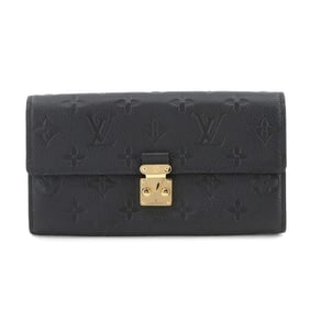 Louis Vuitton Monogram Empreinte Sarah Metis Bifold Long Wallet in Noir, M82638, RFID