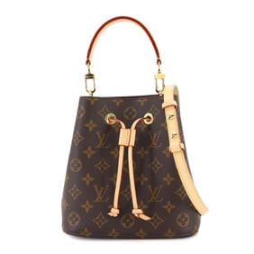 Louis Vuitton Monogram Neo Noe BB 2-way Hand/Shoulder Bag, Brown, M46581, RFID