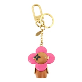 Louis Vuitton Porte-Clés Vivienne Bag Charm, Pink/Beige, M67298, Gold Hardware
