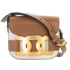 Tod's Kate Leather Brown Shoulder Bag 0229