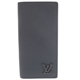 Like new Louis Vuitton Portefeuille Brazza NM Aerogram M81810 IC Marine Long Wallet 1176 LOUIS