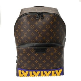 LOUIS VUITTON Monogram LV Rubber Discovery Backpack PM Brown M57965 Men's Canvas Backpack/Daypack