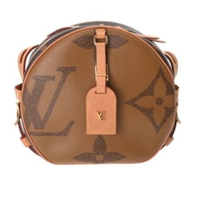 LOUIS VUITTON Monogram Reverse Boite Chapeau Souple Brown M44604 Women's Giant Shoulder Bag