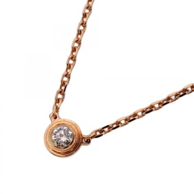 Cartier Amour XS Necklace, 1PD, 18K Pink Gold with Diamonds, Women's