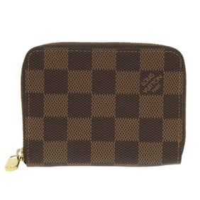Like new Louis Vuitton Zippy Coin Purse N63070 Damier Case 0326 LOUIS VUITTON
