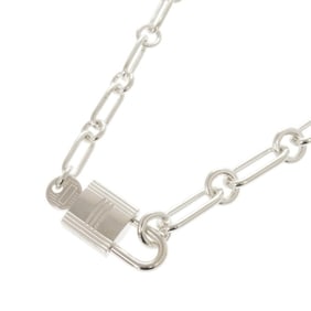 Hermes Alpha Kelly Silver 925 Choker Necklace 1631 HERMES