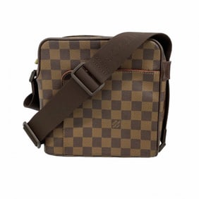 Louis Vuitton Damier Olaf PM Shoulder Bag N41442 Ebene Women's