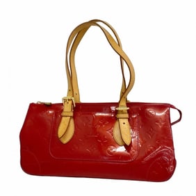 Louis Vuitton Vernis Rosewood Avenue Shoulder Bag M93507 Pomme d'Amour for Women