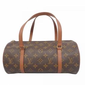 Louis Vuitton Monogram Papillon 30 Handbag M51385 Brown Women's