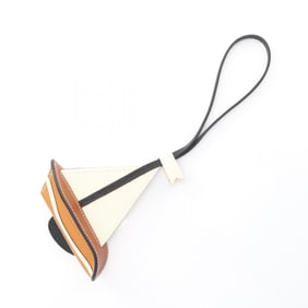 Hermes Hermès Sail 24 Nata Fauve Toffee Charm Accessory, Epsom Leather, Vau Barenia, Women's,