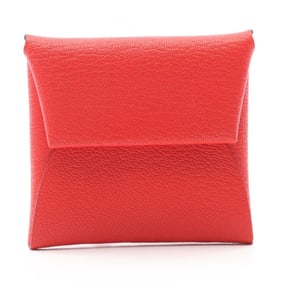 Hermes Hermès Bastia Verso wallet/coin case, goatskin leather, Chevre, women's, red and pink
