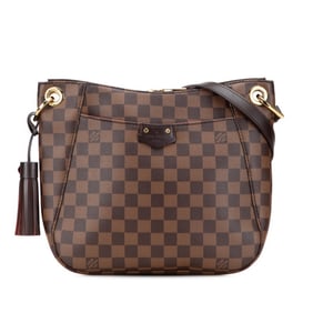 Louis Vuitton Damier Southbank Crossbody Shoulder Bag N42230 Brown Leather Women's LOUIS VUITTON