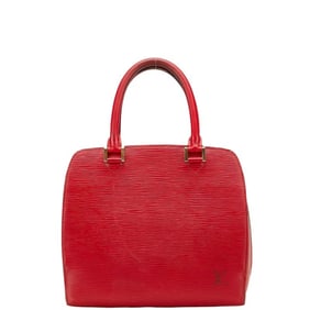 Louis Vuitton Epi Pont Neuf Handbag M52057 Castilian Red Leather Women's LOUIS VUITTON