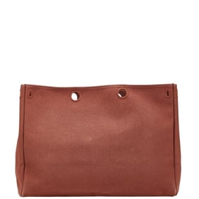 Hermès Cabas GM Airbag Replacement Bag, Brown Canvas, Women's, HERMES