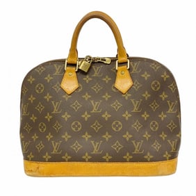 Louis Vuitton Monogram Alma Handbag M51130 Brown Women's