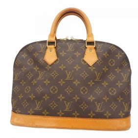 Louis Vuitton Monogram Alma Handbag M51130 Brown Women's
