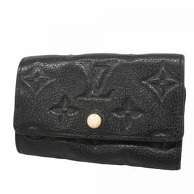 Louis Vuitton Monogram Empreinte Multicle 6 Key Case M64421 Noir Men's/Women's P1455656
