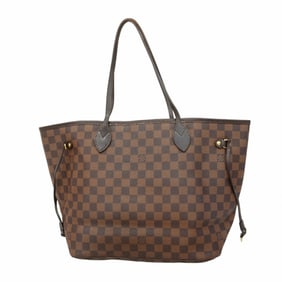 Louis Vuitton Tote Bag Damier Neverfull MM N51105 Ebene Women's