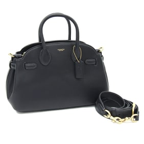 Coach Handbag Empire Carryall Bag 26 CU066 Black Leather Women's COACH