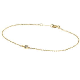Tiffany & Co. by the Yard Diamond Bracelet, 18K Yellow Gold, Women's, TIFFANY