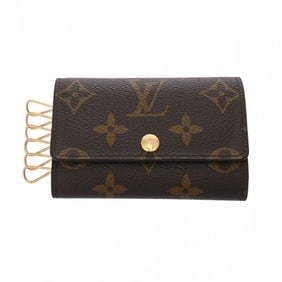LOUIS VUITTON Louis Vuitton Monogram Multicle 6 Brown M62630 Women's Canvas Key Case