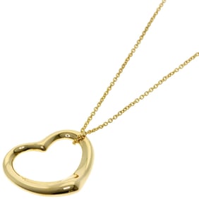 Tiffany Heart Necklace K18 Yellow Gold Women's TIFFANY&Co.