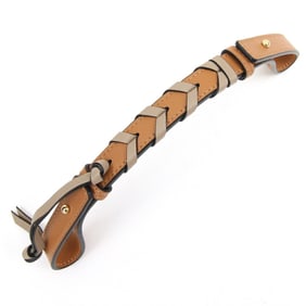 LOEWE Bag Strap C073T06X01 Camel Brown Greige Handle Hand Leather Belt Short Women's Anagram
