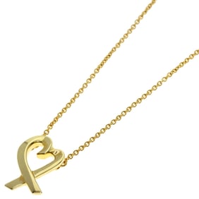 Tiffany Loving Heart Necklace, 18K Yellow Gold, Women's, TIFFANY&Co.