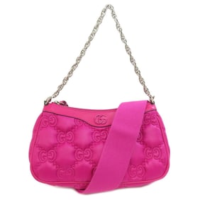 Gucci 735049 GG Matelasse Handbag Nylon Material Women's GUCCI