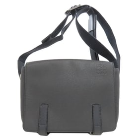LOEWE Military Shoulder Bag Calf Leather Women's