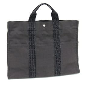 Hermes handbag Air Line Tote MM gray canvas tote bag for men and women HERMES