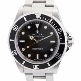 Rolex Submariner 14060M Black Dial Men's Watch