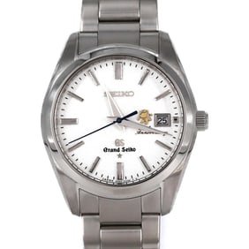 Seiko Grand 9F Quartz 50th LIMITED 9F62-0AC0 SBGX075 SS Wristwatch