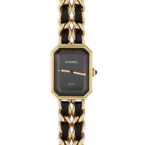 Chanel Premiere Original Edition GP L Size H6951 Wristwatch Quartz