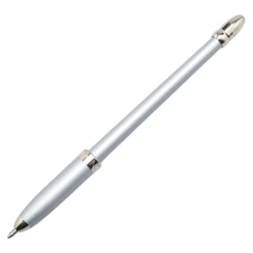 Louis Vuitton Stylo Agenda Ballpoint Pen M99098 Silver Metal Unisex LOUIS VUITTON